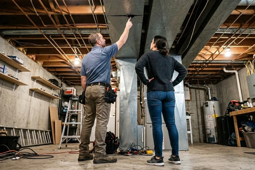 Hidden ductwork problems causing uneven home cooling
